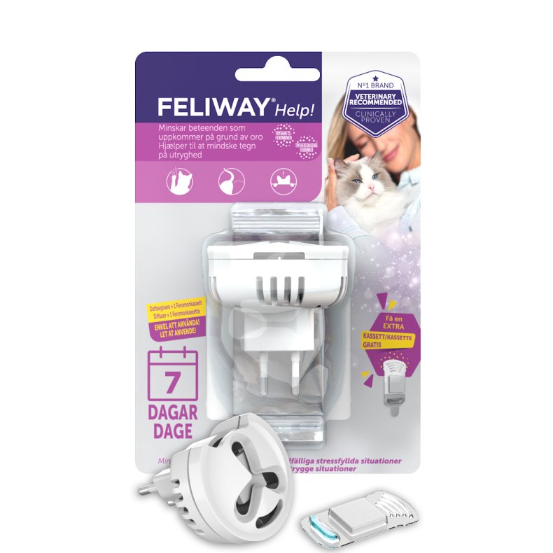 Feliway Help Diffusor m. kassette