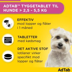 AdTab Hund 112,5mg  2,5-5,5kg