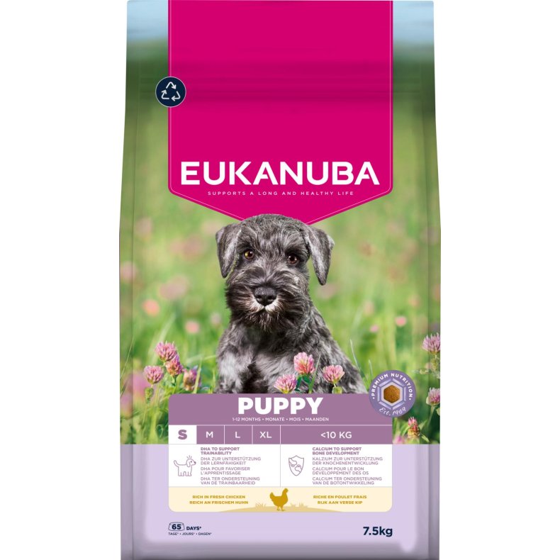 Eukanuba Puppy Small kylling 3kg