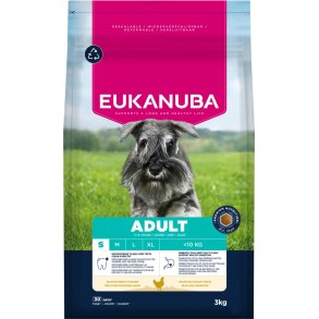 Eukanuba Adult Small kylling 3kg