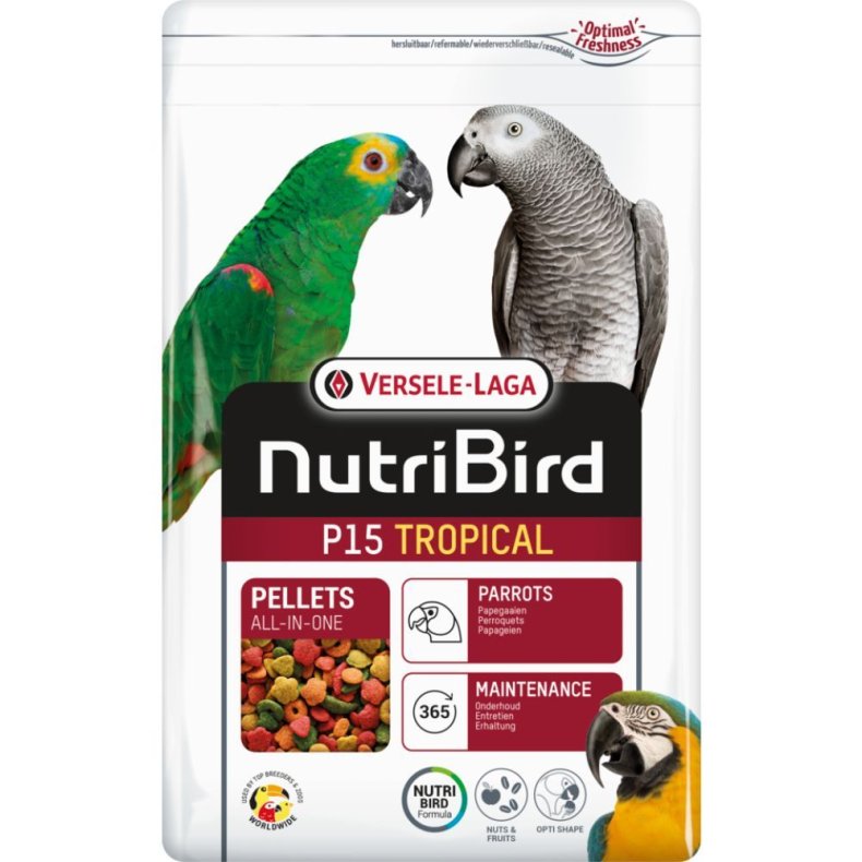 NutriBird P 15 Tropical 3Kg.