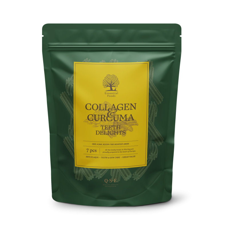 Essential Collagen &amp; Curcuma Teeth delights 250g