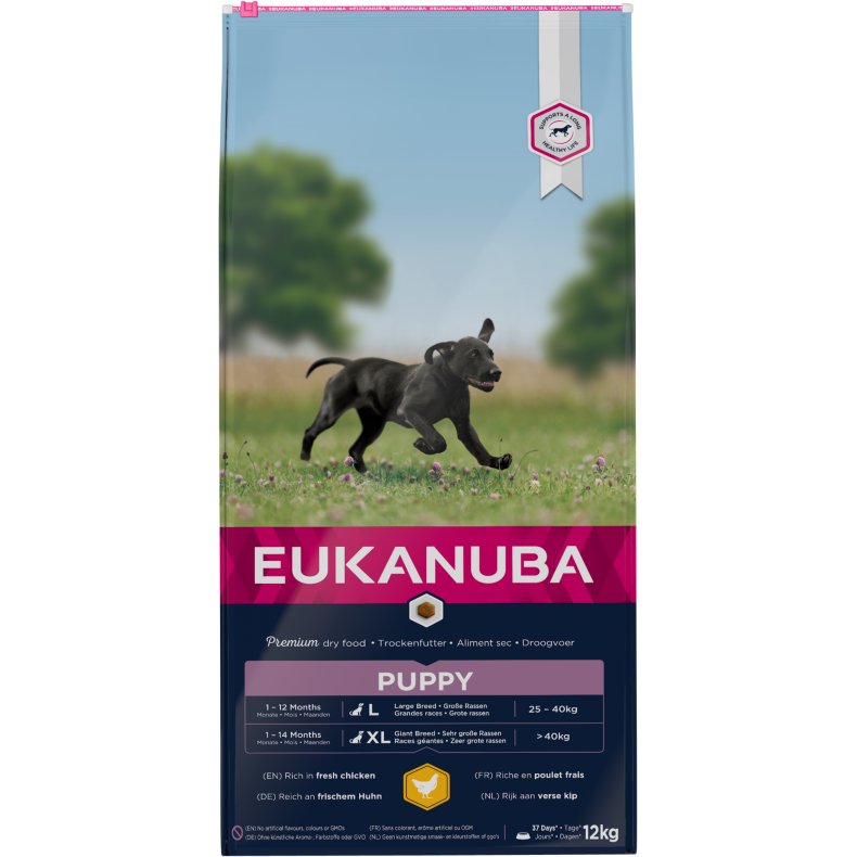 Eukanuba Puppy Large kylling 12kg