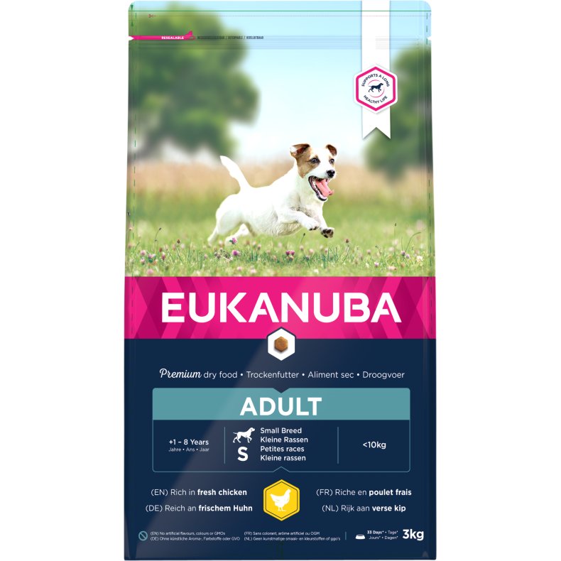 Eukanuba Adult Small kylling 3kg