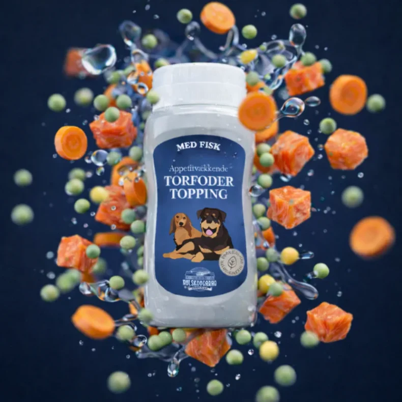 T�rfoder Topping med fisk (Laks)