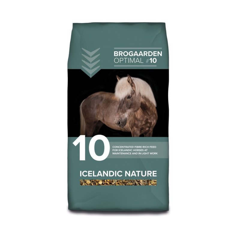 Brogaarden Optimal 10 - Icelandic Nature 15 kg.