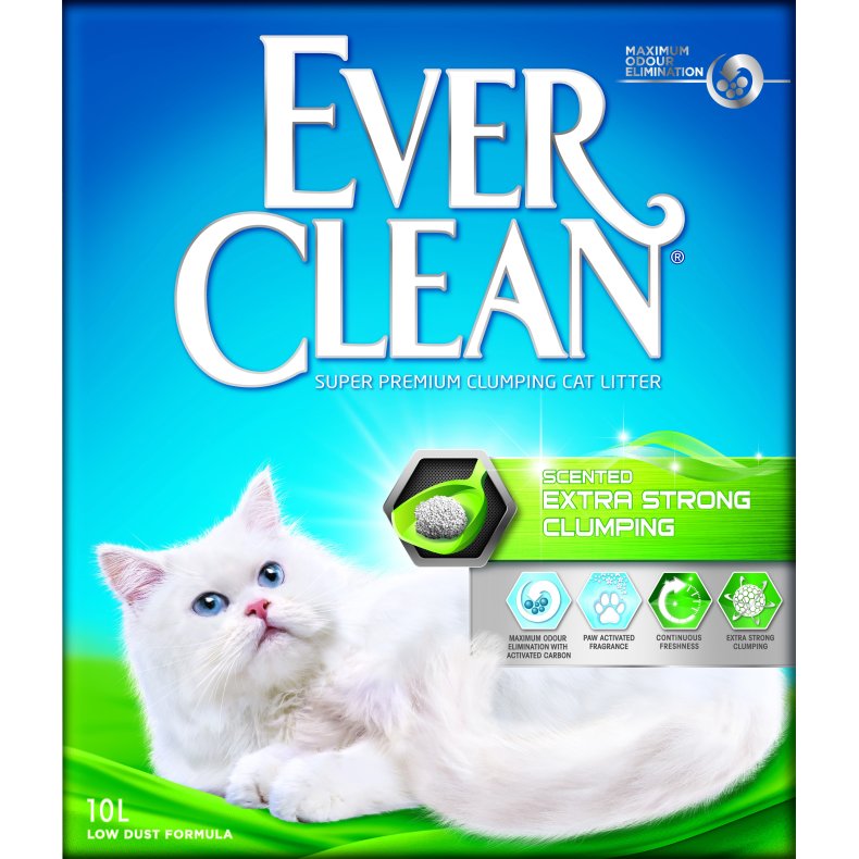 EverClean Scented Kattegrus 10L.