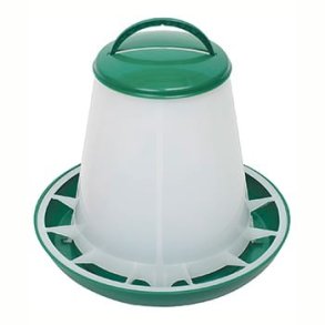 Fodertrn Plast grn m. lg 1 kg