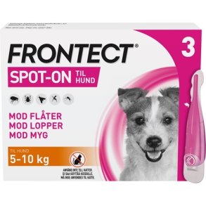 FRONTECT SPOT ON HUND S, 5-10KG, 3X1 ML
