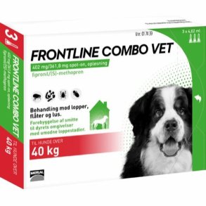 Frontline Combo Vet Hund 40+ kg.
