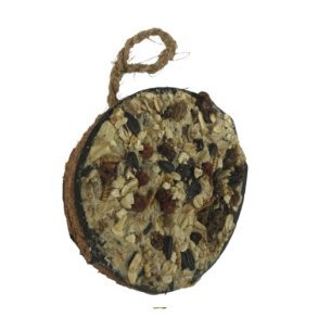 Halv kokosnd med granola