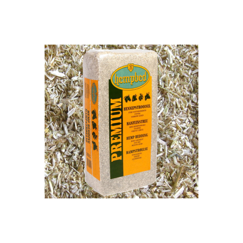 Hamp strelse uden duft 15kg