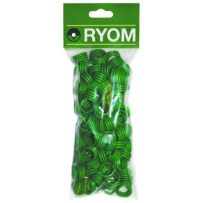 Hnseringe plast grn 100 stk