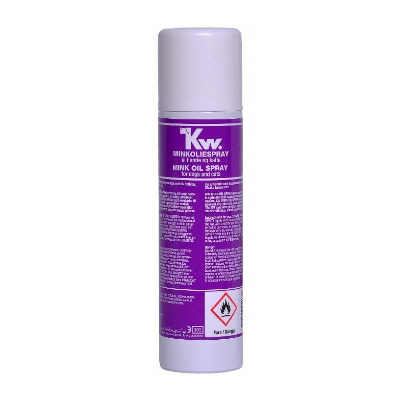 KW Minkolie Spray 220 ml.