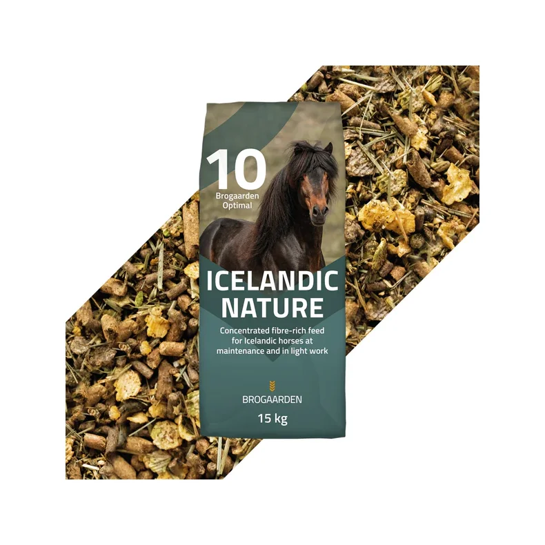 Brogaarden Optimal 10 - Icelandic Nature 15 kg.