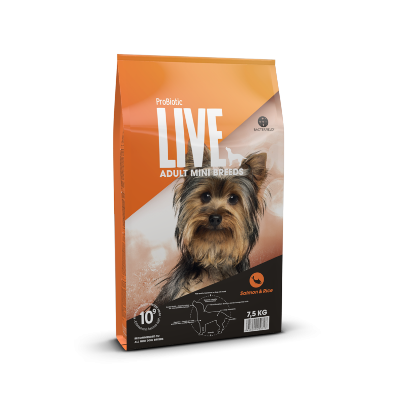 Probiotic Live Adult Mini Laks 7,5 kg.