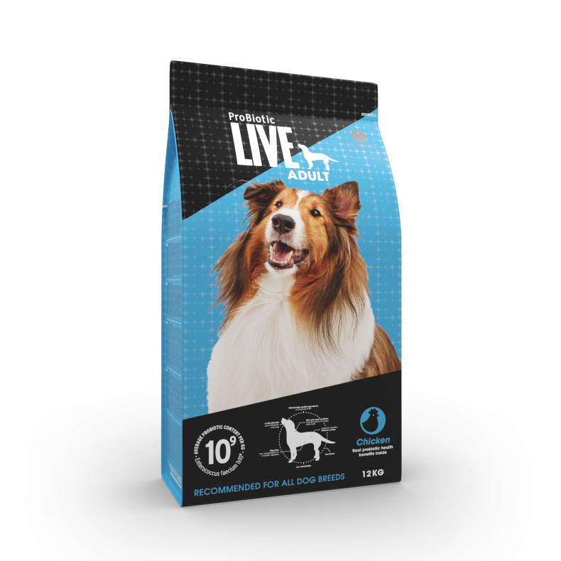 Probiotic Live Adult Kylling 12 kg.