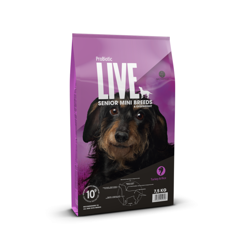 Probiotic Live Senior Mini 7,5 kg.