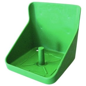 Slikstenholder firkantet grn 10 kg