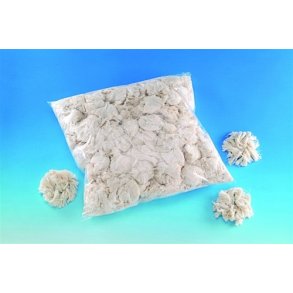Ublegede Bomuldsfibre 1 kg.