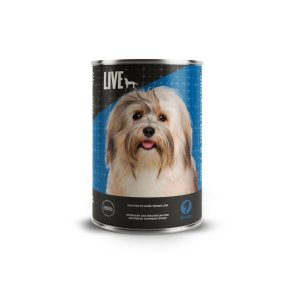 LIVE Dog V�dfoder Kalkun